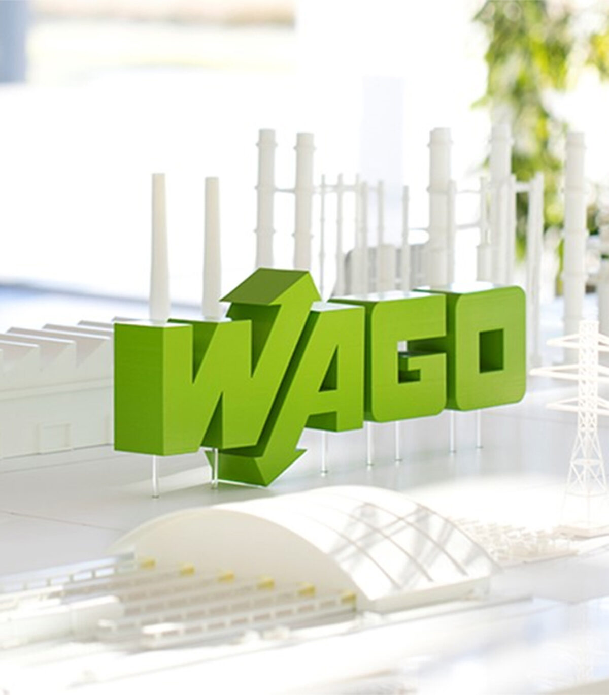 WAGO Logo in 3D