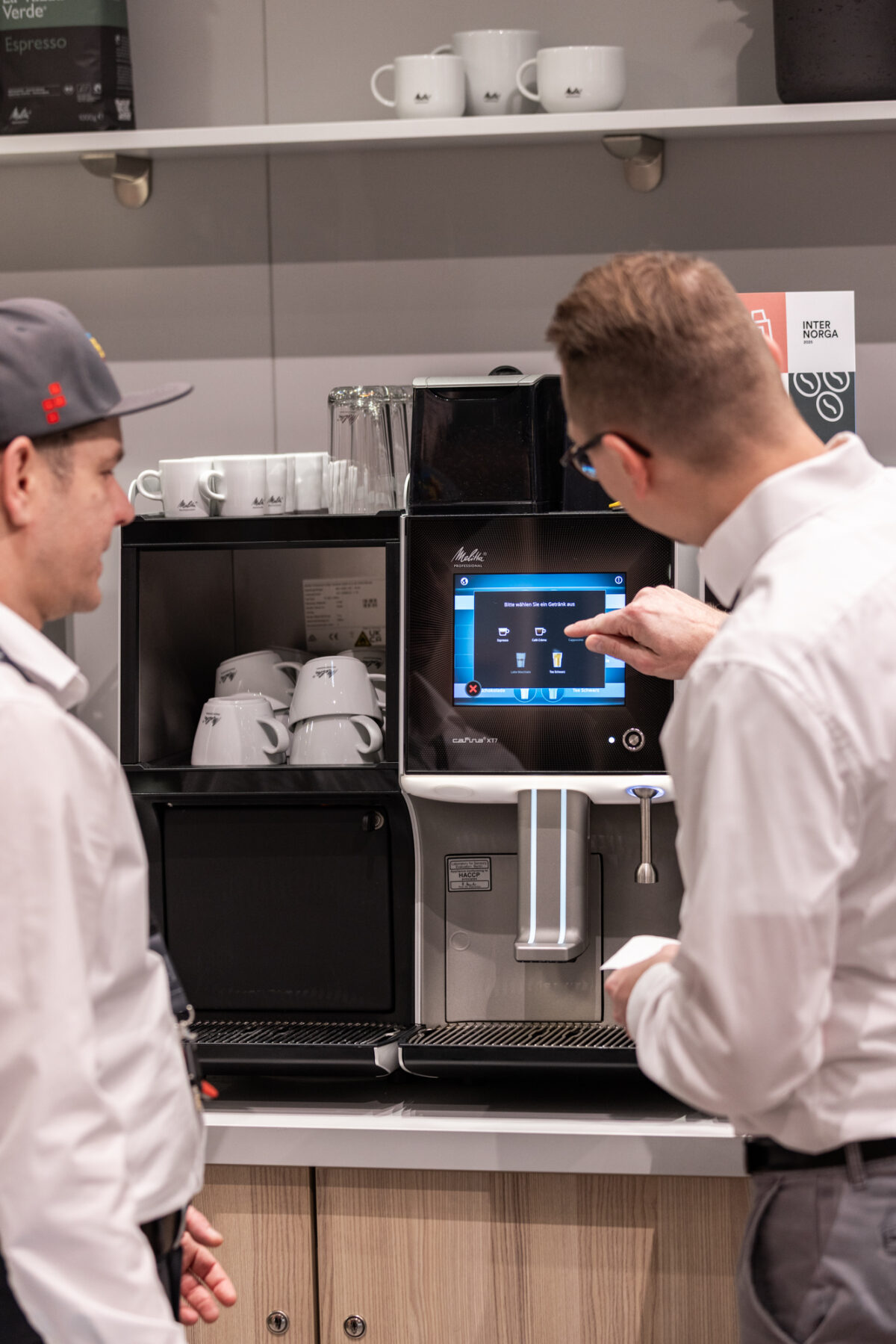 Bedienung Kaffeemaschine von Melitta